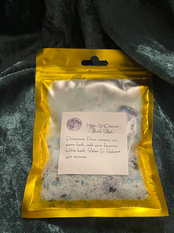 Moon & Craters Bath soak