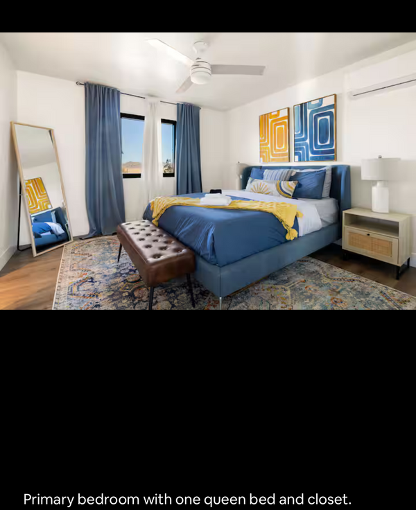 Joshua Tree Retreat Room Options